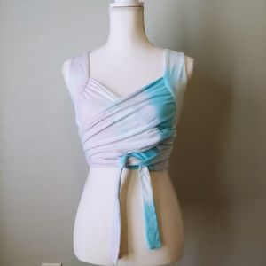 Cider | Tie Dye Wrap Around Tank Top